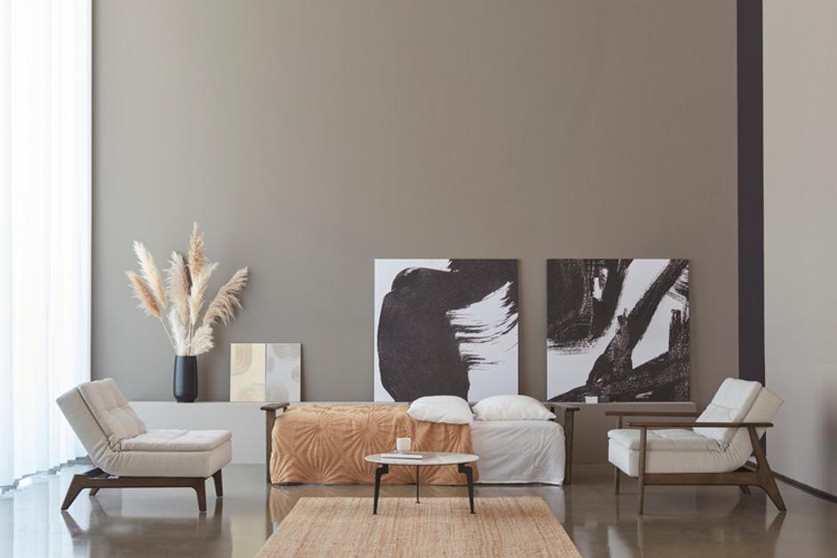 DUBLEXO EIK CHAIR, SMOKED OAK by INNOVATION USA