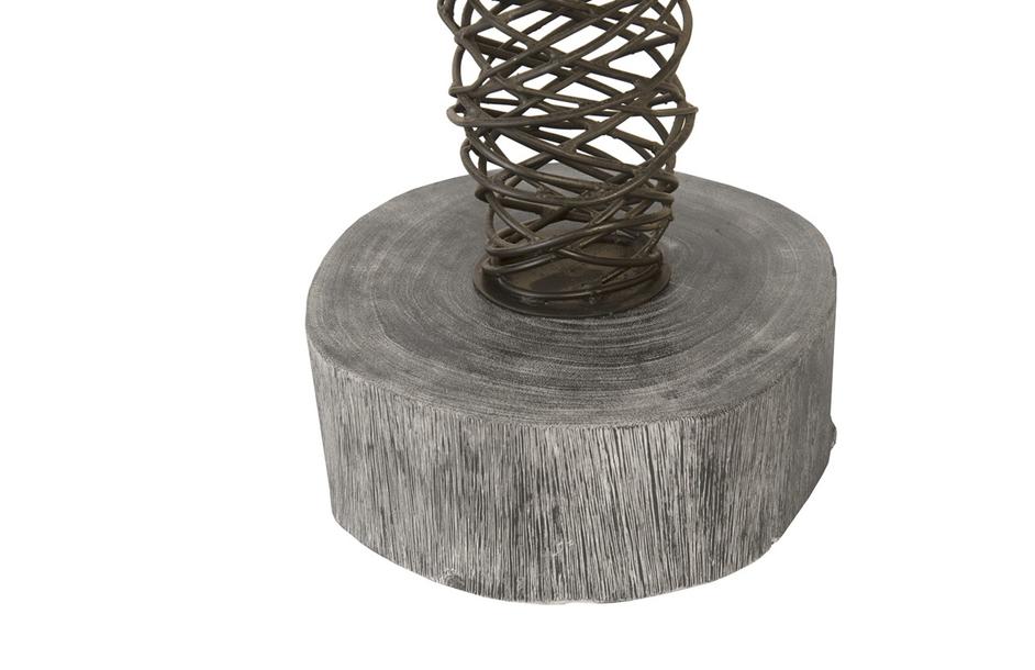 Abstract Wire Man Floor Sculpture, Small by PHILLIPS COLLECTION