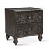 Taj 24" Night Chest Vintage Brown by Home Trends & Design