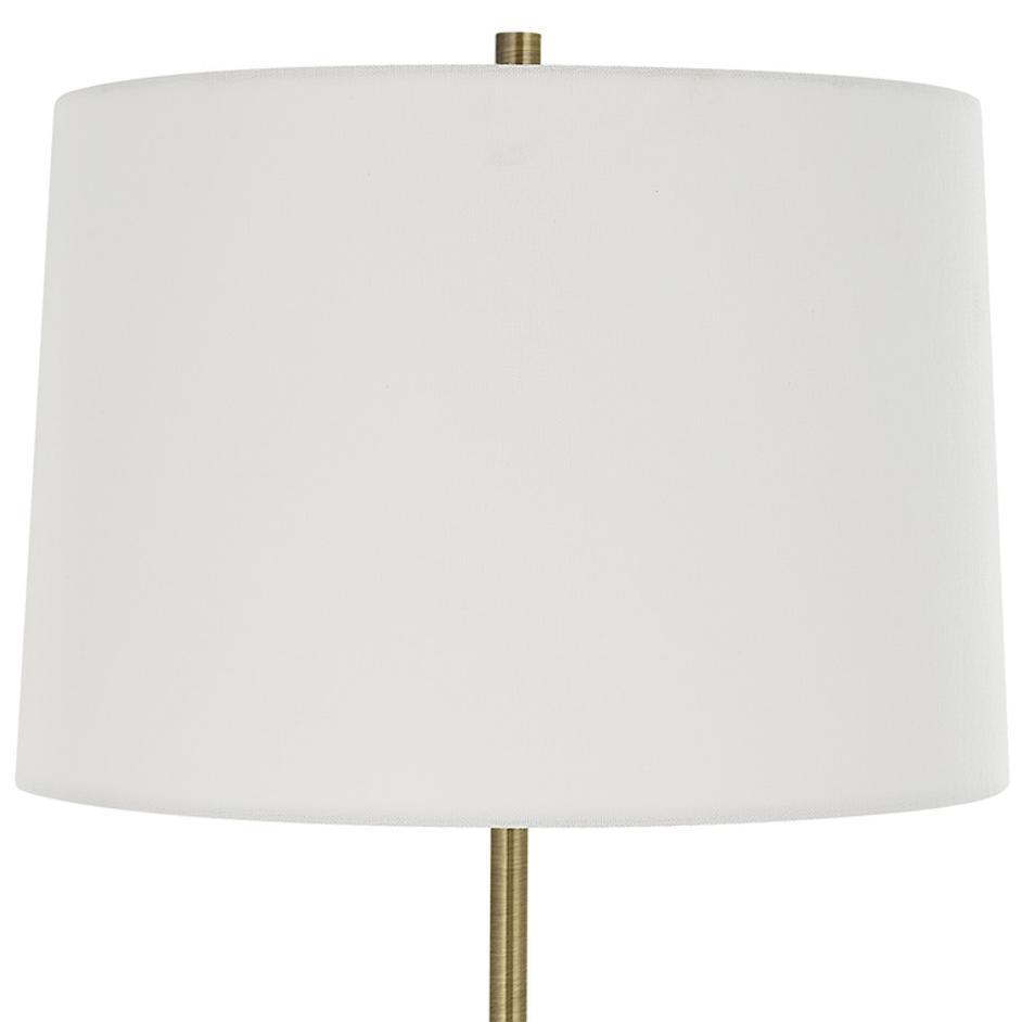 Annora Glossy White Table Lamp by Uttermost