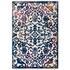 Burket Primrose Ornate Floral Lattice 8X10 Indoor/Outdoor Area Rug In Ivory,Dark Blue,Multicolored by Modway Furniture