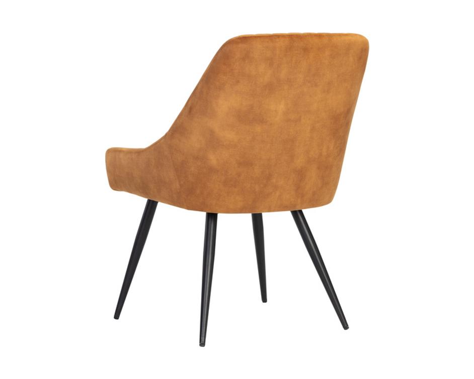 CHARDON DINING CHAIR - NONO TAPENADE GOLD by Sunpan