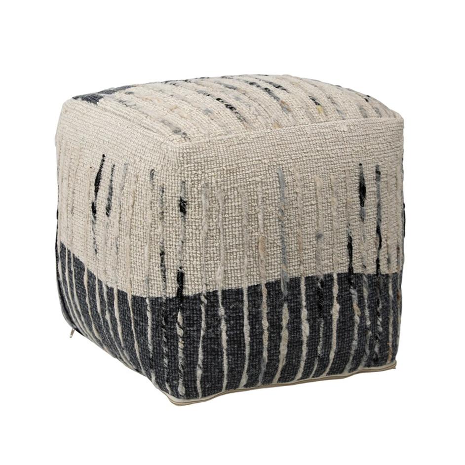 Caspian Pouf by Curated Collections