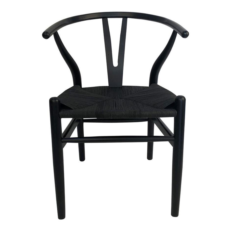 VENTANA DINING CHAIR BLACK by Moes Home