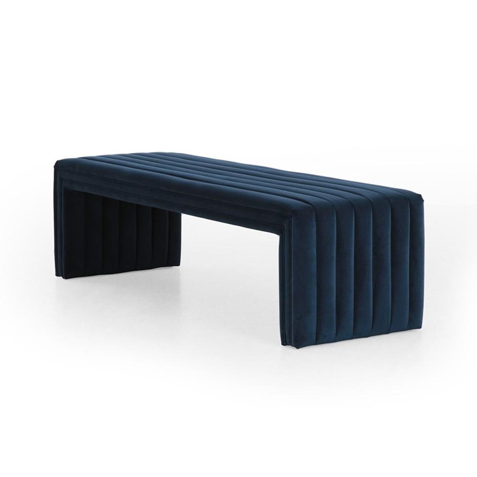 Augustine Bench - Sapphire Navy by Four Hands