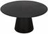 Vesuvius Dining Table, Black Steel by Noir Furniture