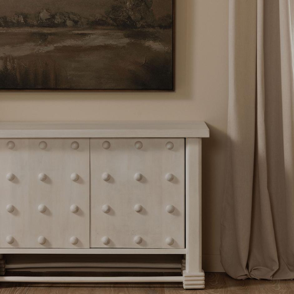 Clement Sideboard Whitewashed by Moes Home