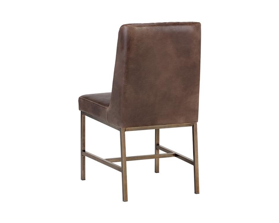 Leighland Dining Chair - Havana Dark Brown by Sunpan