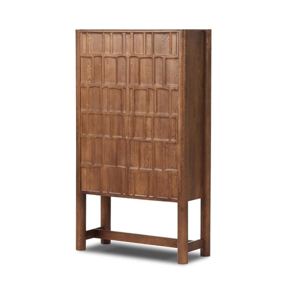 Ezri Cabinet - Cocoa Oak by Four Hands