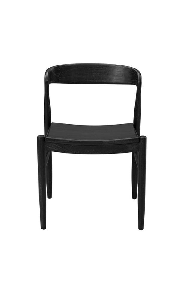 Black Townsend Side Chair by Furniture Classics