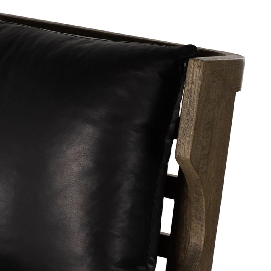 Lennon Chair In Heirloom Black by FOUR HANDS