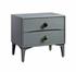 Divine Grey Nightstand by tov furniture