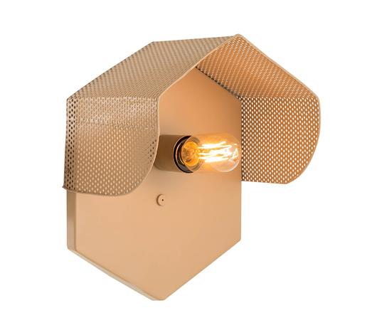 Mokhtar Tan Hexagon Wall Sconce by tov furniture