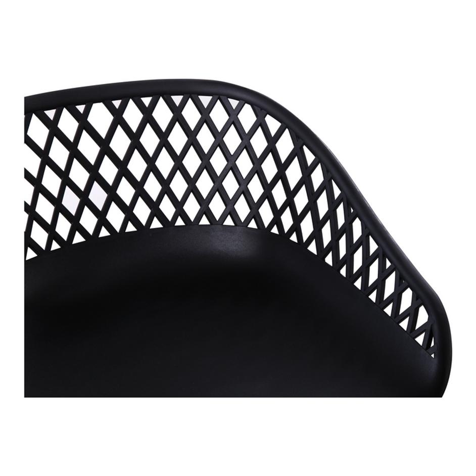 PIAZZA OUTDOOR BARSTOOL BLACK by Moes Home