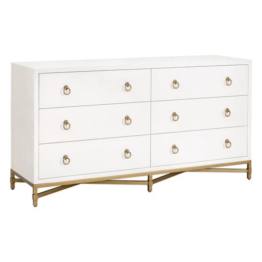 Strand Shagreen 6-Drawer Double Dresser by Essentials For Living