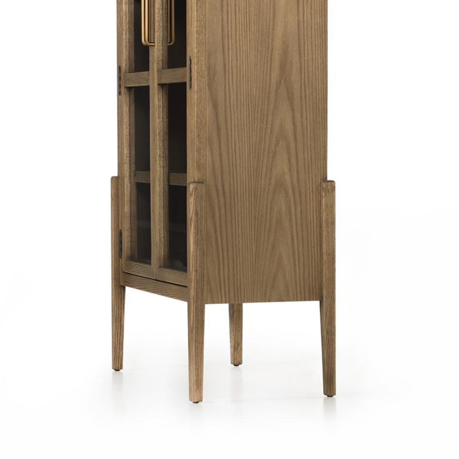 Tolle Cabinet In Drifted Oak Solid by FOUR HANDS
