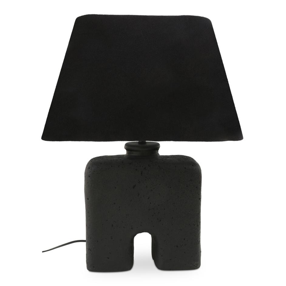 Yara Table Lamp Black by Moes Home