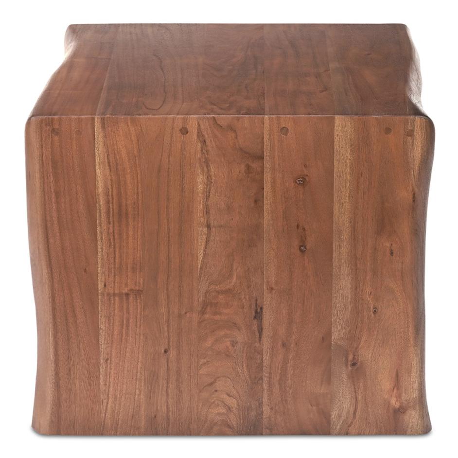 Tyrell Side Table Natural Stain by Moes Home