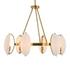 Oviform 6 Light Round Chandelier by Uttermost
