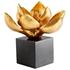 Edelweiss Sculpture In Gold And Black by Cyan Design