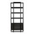 Reza Bookcase - Worn Black Acacia by Four Hands