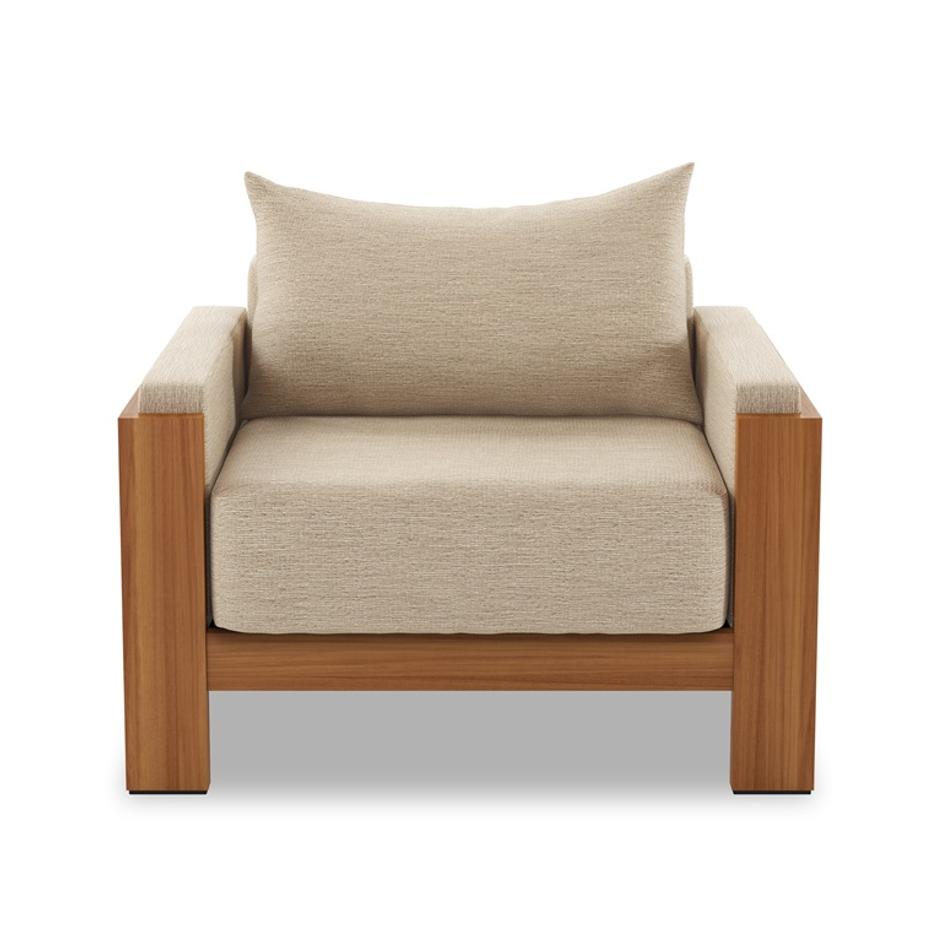 Chapman Outdoor Chair In Casa Cream by FOUR HANDS