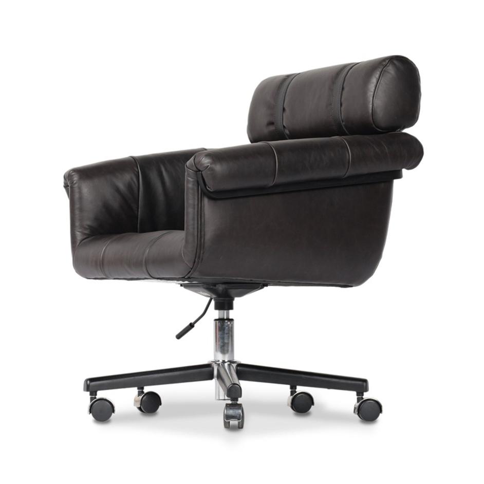 Arnold Desk Chair - Sonoma Black by Four Hands