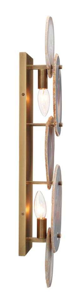 Trinity Wall Sconce, Agate by Jamie Young