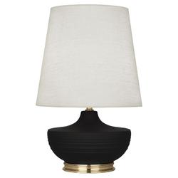 Matte Dark Coal Michael Berman Nolan Table Lamp by Robert Abbey