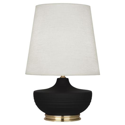 Matte Dark Coal Michael Berman Nolan Table Lamp by Robert Abbey