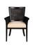 Black Gimble Arm Chair by Furniture Classics