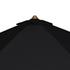 Baska Outdoor Round Umbrella - Arashi Black by Four Hands
