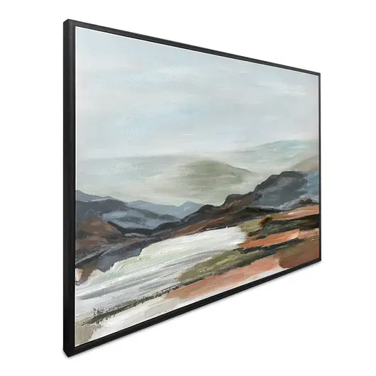 Hillside Framed Painting Multicolor by Moes Home