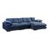 Plunge Large Sectional Navy by Moes Home