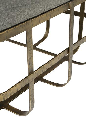 Harvest Mirrored Coffee Table by Furniture Classics