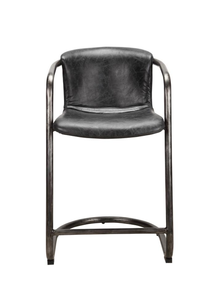 FREEMAN COUNTER STOOL ANTIQUE BLACK by Moes Home
