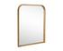 CALABASAS WALL MIRROR - RUSTIC OAK by Sunpan