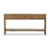 Meadow Console Table In Tawny Oak by FOUR HANDS