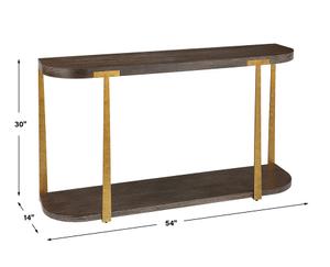 Palisade Wood Console Table by Uttermost