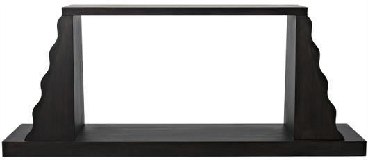 Aurora Console, Ebony Walnut by Noir Furniture