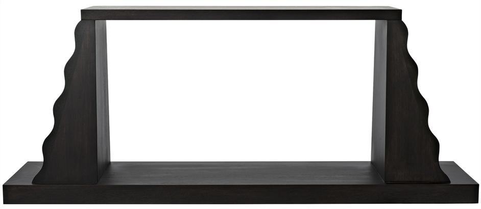 Aurora Console, Ebony Walnut by Noir Furniture