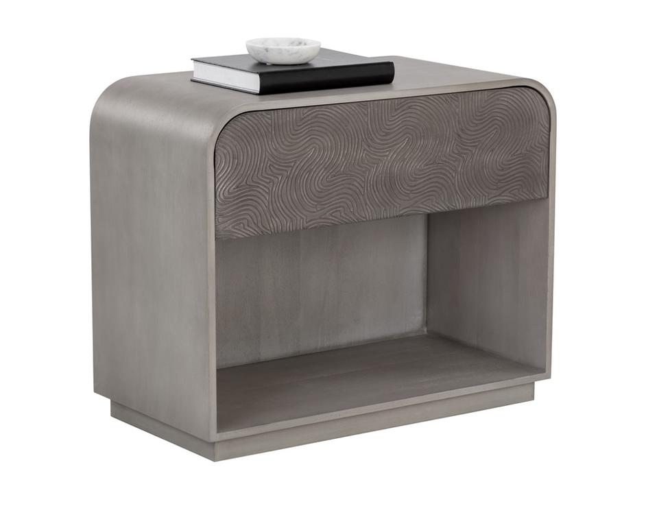 ALGARVE NIGHTSTAND - GREY by Sunpan