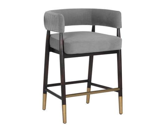 CALLEM COUNTER STOOL - ANTONIO CHARCOAL by Sunpan