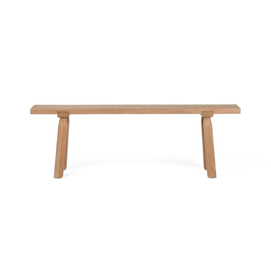 Lahana Accent Bench In Natural Elm by FOUR HANDS