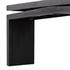 Matthes Console Table In Aged Black Pine by FOUR HANDS