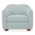 Bria Accent Chair Light Blue by Moes Home
