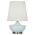 Matte Sky Blue Michael Berman Nolan Table Lamp by Robert Abbey