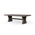 Tia Dining Table - Black Burnt Oak by Four Hands