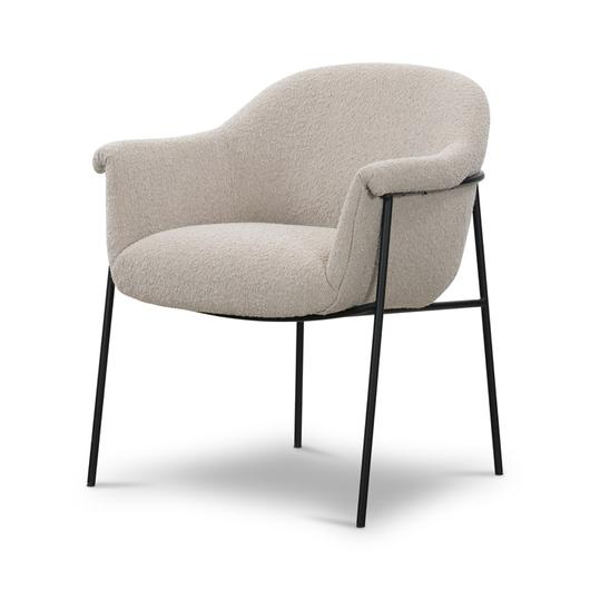 Suerte Dining Chair In Knoll Sand by FOUR HANDS