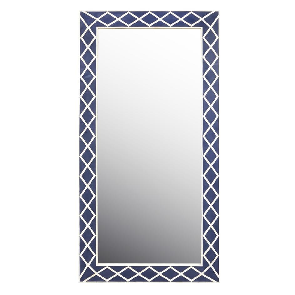 Navy Blue Floor Mirror by Pulaski Furniture
